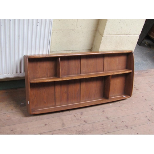 1646 - ERCOL TYPE WALL BRACKET, 108CM H