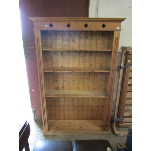 550 - MODERN PINE BOOKCASE