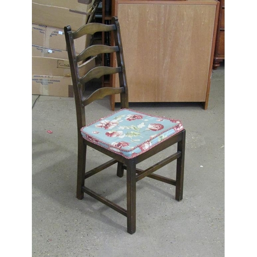 599 - SIX ERCOL DINING CHAIRS