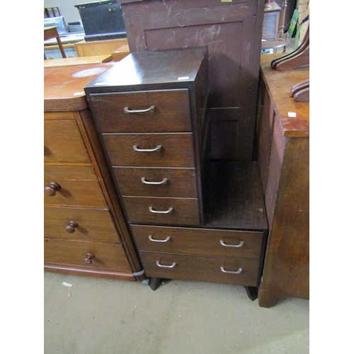 603 - TWO CHESTS OF DRAWERS