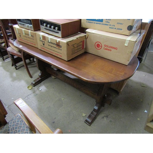 630 - OAK REFECTORY TABLE