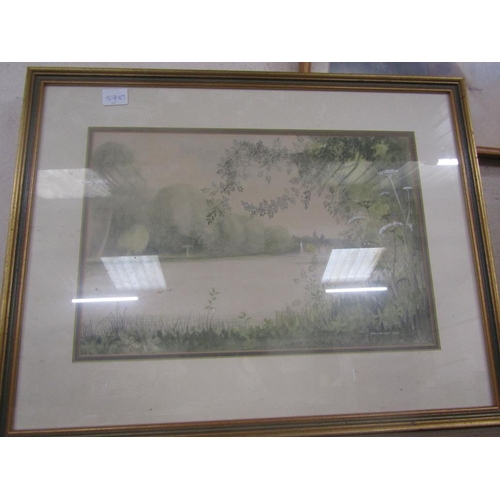 174 - COLLECTION OF FRAMED WATERCOLOURS AND PRINTS