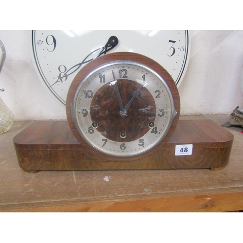 48 - MANTEL CLOCK