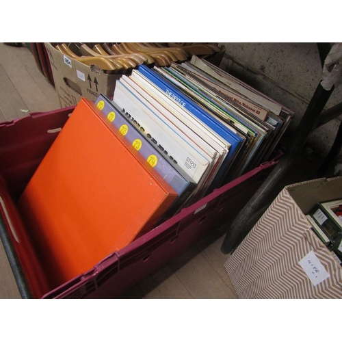 353 - BOX OF MIXED RECORDS