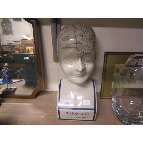 482 - PHRENOLOGY BUST