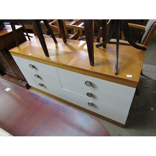 654 - SIX DRAWER CHEST