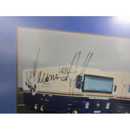 500 - SIGNED F/G PICTURE ROTHMANS RACING