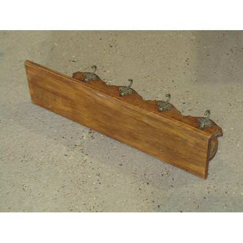 835 - OAK HANGING SHELF