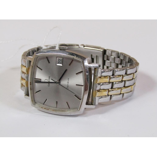 1472 - OMEGA GENEVE STAINLESS STEEL GENTS WATCH