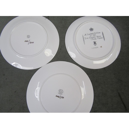 1686 - W BATES & CO ANNIVERSARY PLATES - RAF, 20CM DIAM