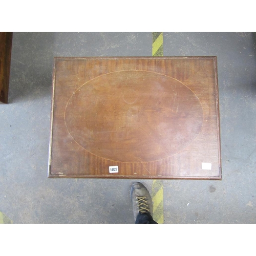 1827 - MAHOGANY LOW TABLE