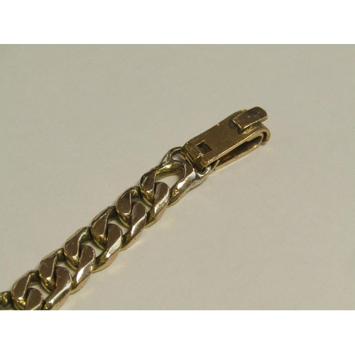 1535 - UNMARKED GOLD BRACELET - 45g