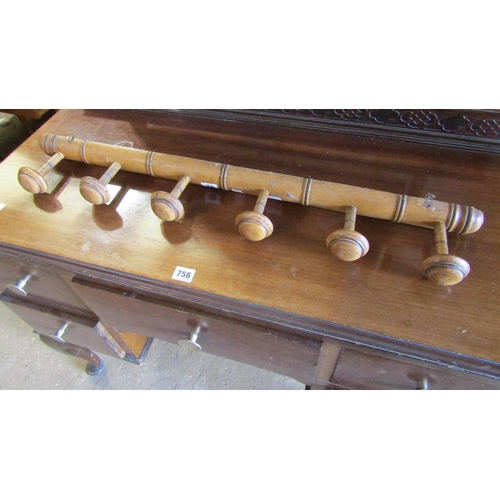 28 - VICTORIAN COAT RACK