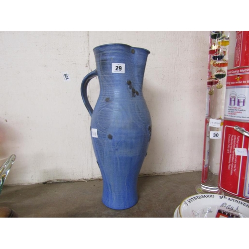 29 - STUDIO POTTERY JUG