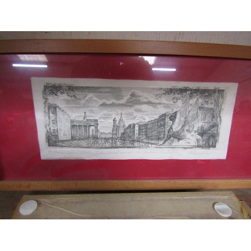 113 - FRAMED ANTIQUE ENGRAVINGS