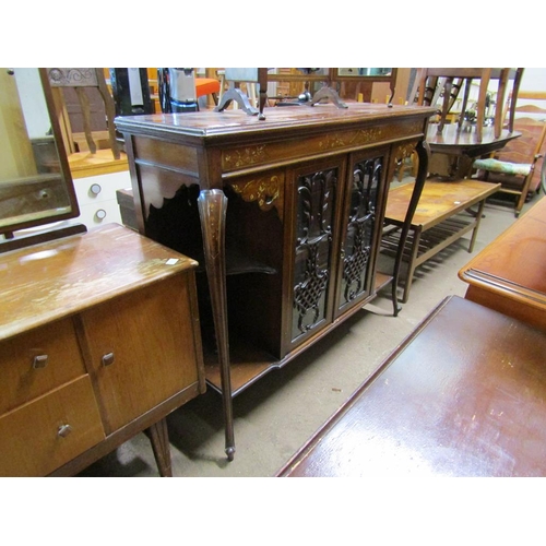 657 - VICTORIAN DISPLAY CABINET