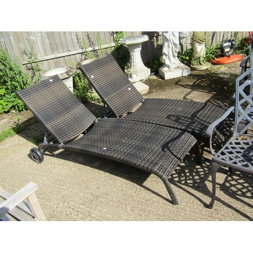 954 - TWO SUN LOUNGERS