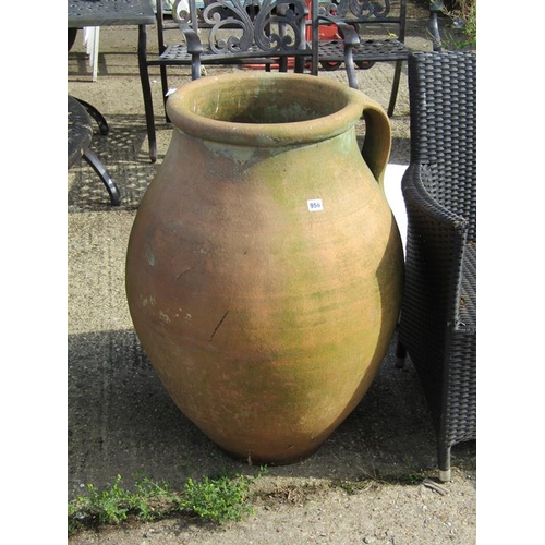 956 - LARGE TERACOTTA URN