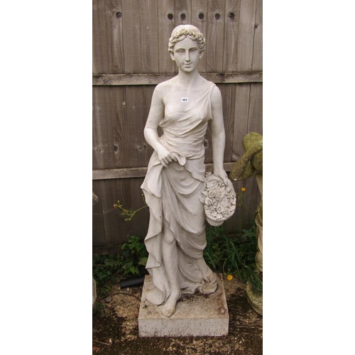 962 - LARGE GARDEN STATUE