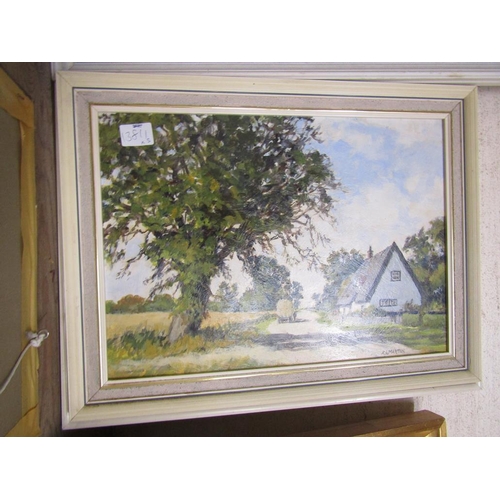 168 - COLLECTION OF FRAMED PRINTS; OIL