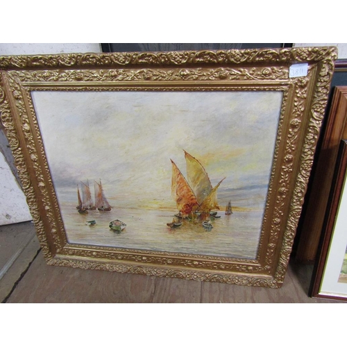 193 - COLLECTION OF FRAMED PRINTS; OIL ON BOARD