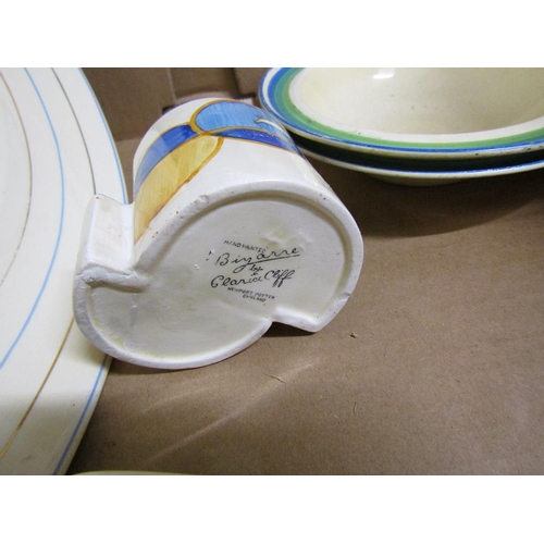 214 - CLARICE CLIFF TABLEWARES, VESTA POT