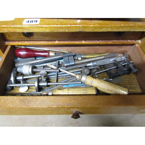 489 - TOOL CHEST AND CONTENTS