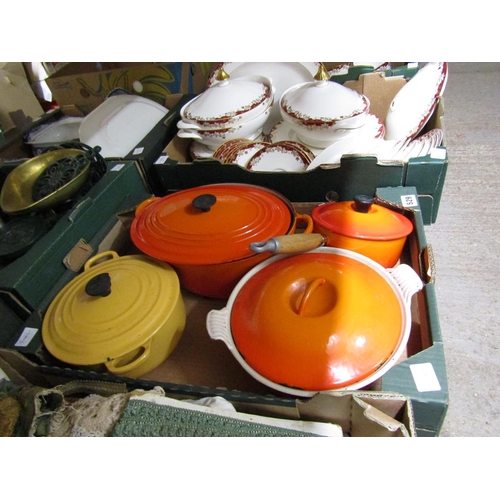 529 - LE CREUSET KITCHEN WARES