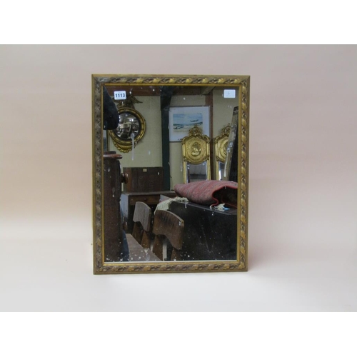 1113 - GILT FRAMED WALL MIRROR