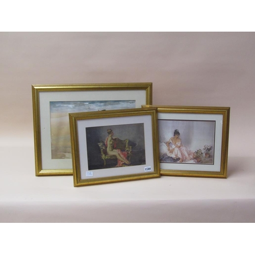 1144 - COLLECTION OF FOUR RUSSELL FLINT COLOURED PRINTS - VARIOUS SUBJECTS