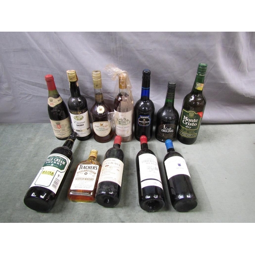 1228 - BOTTLES OF MIXED WINES