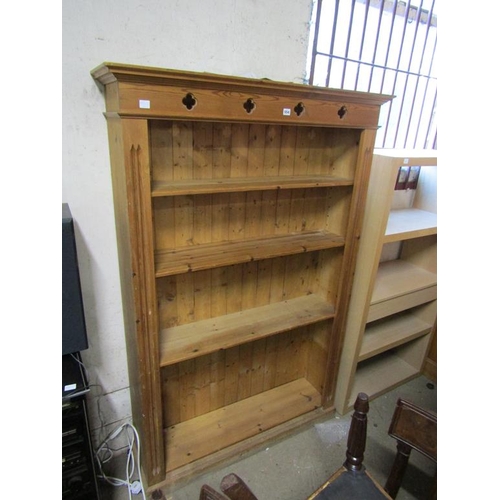 554 - MODERN PINE BOOKCASE