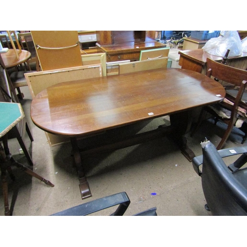 579 - OAK REFECTORY TABLE