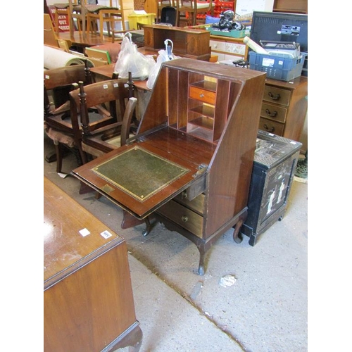 582 - EDWARDIAN INLAID BUREAU