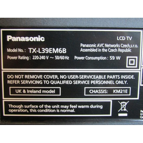 601 - PANASONIC TV AND ACCESSORIES