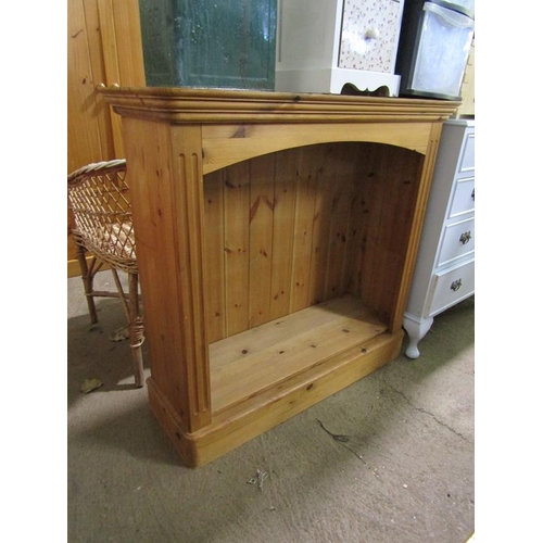 611 - PINE BOOKCASE