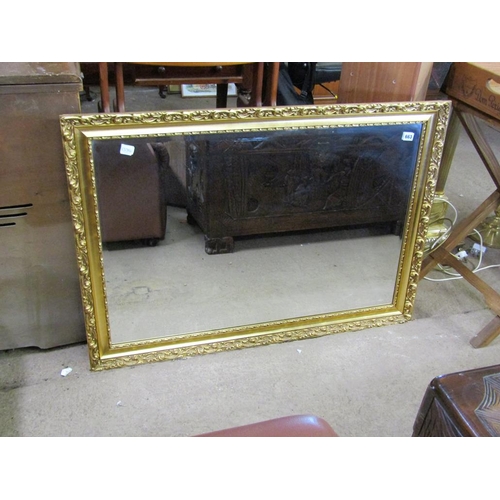 663 - GILT FRAMED MIRROR