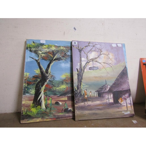 29 - TWO AFRICAN OILS