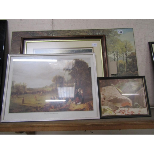 145 - COLLECTION OF FRAMED PRINTS