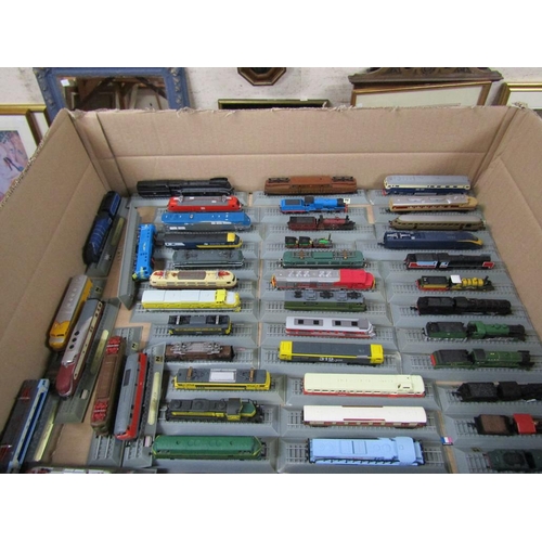 188 - MODEL TRAINS; CASE