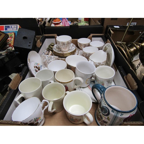 314 - QTY OF TEAWARES AND TANKARDS