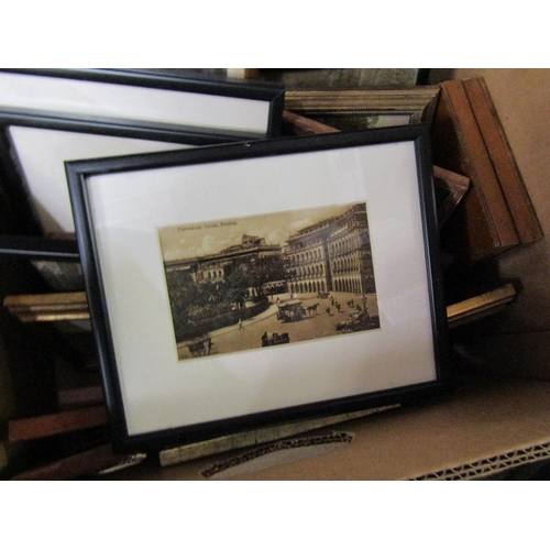 330 - QTY OF FRAMED PRINTS AND FRAMES