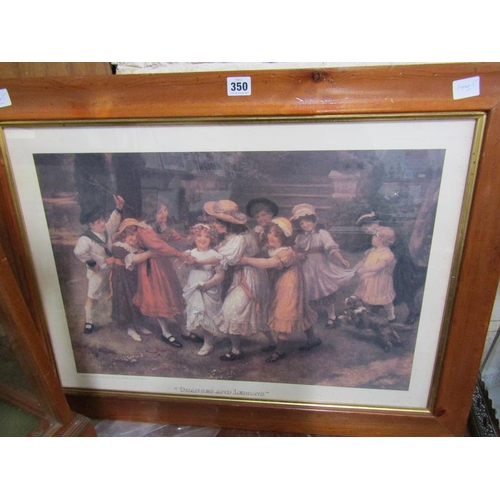 350 - FRAMED PRINT - ORANGES AND LEMONS