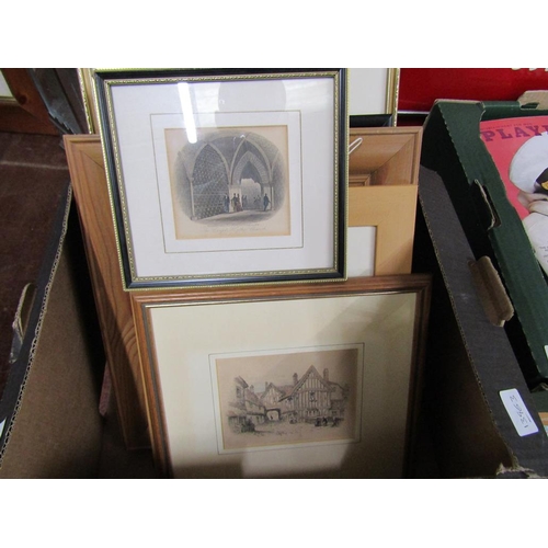 351 - QTY OF FRAMED PRINTS AND OILS