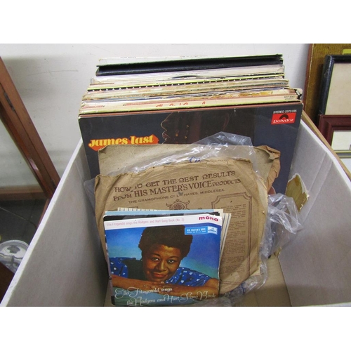 439 - BOX OF RECORDS