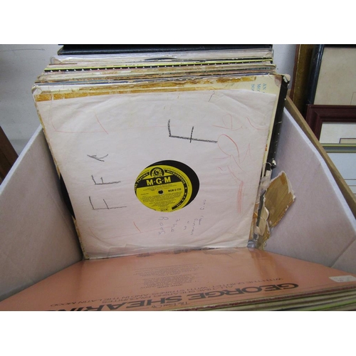 439 - BOX OF RECORDS