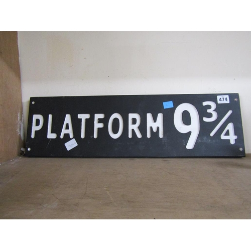 474 - REPRO HARRY POTTER SIGN