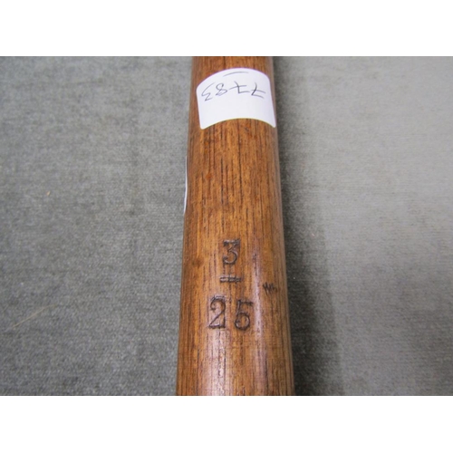 1574 - TURNED WOOD POLICE BATON - 45cms L