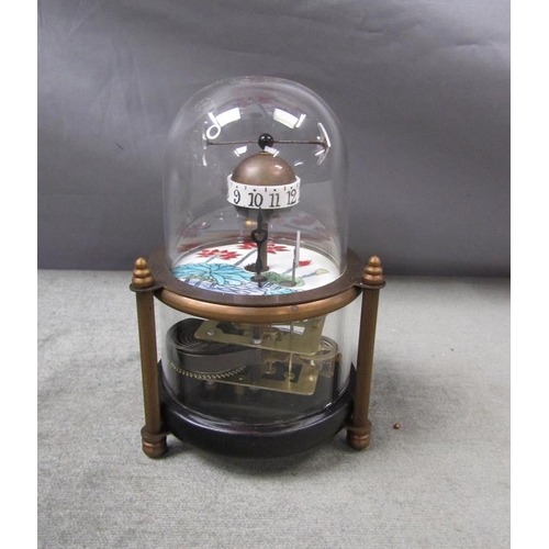 1580 - FISH CLOCK - 14cms H