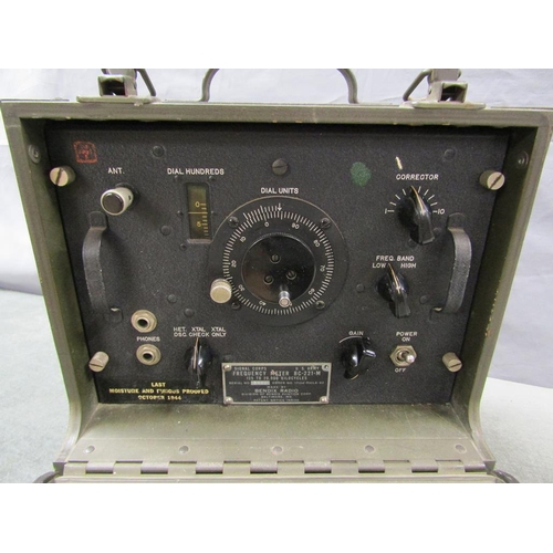 1304 - MIILITARY FREQUENCY METER BC-221-M BY BENDIX RADIO